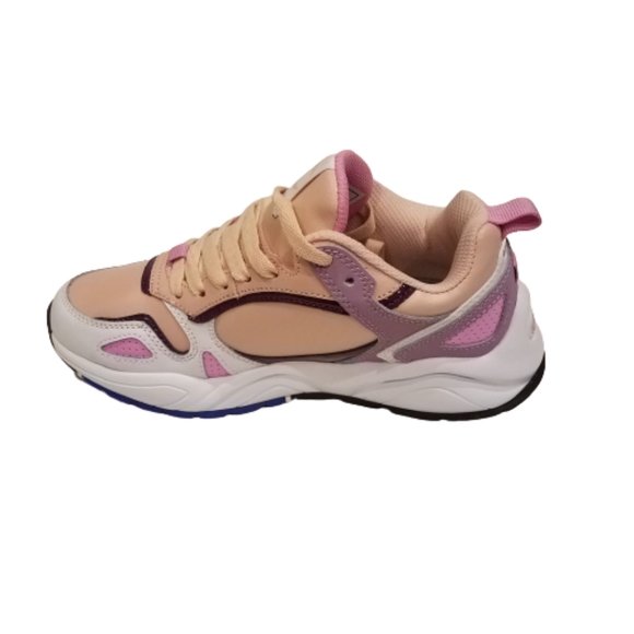 Champion NXT Low Top Shoes Tan White Purple 7.5 - Picture 6 of 8